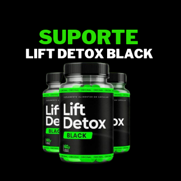 Suporte Lift Detox Black